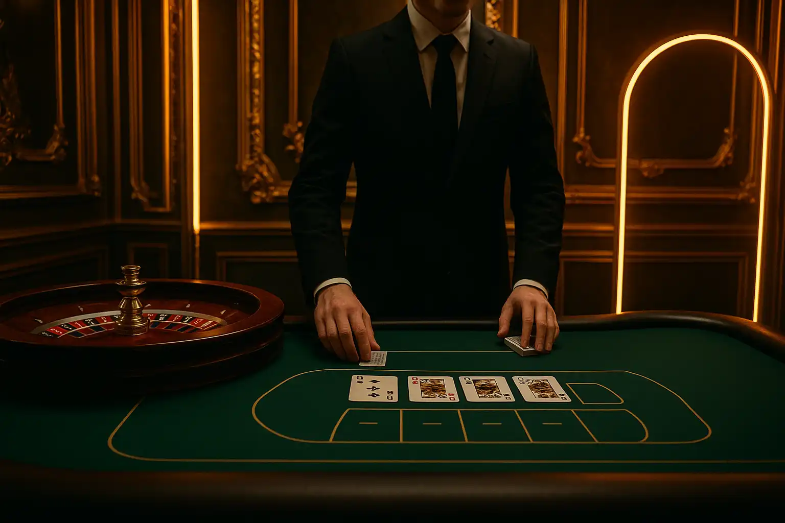 Tables de live casino sur Testbet