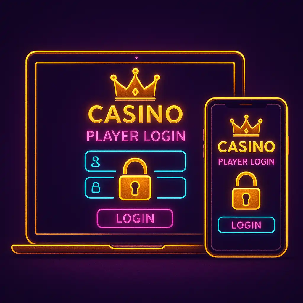 Espace de connexion du joueur sur Testbet